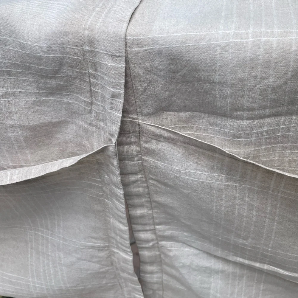 Crate&Barrel QUINN LINEN 2/ STANDARD SHAM 20x26in/51 x66cm